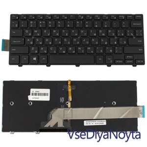 Клавіатура Dell Inspiron 5448 Vostro 5459 3446 3447 5445 3445 5468 7447 Latitude 3450 3460 3470 3480