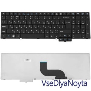 Клавіатура для ноутбука ACER (TM: 5360, 5760, 6595, 7750, 8573) rus, black