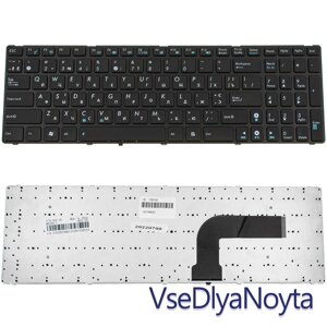 Клавіатура для ноутбука ASUS (A52, K52, X54, N53, N61, N73, N90, P53, X54, X55, X61, Intern, black (K52 version)