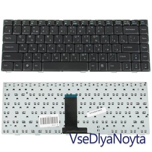 Клавіатура для ноутбука ASUS (F80, F83, X82, X88 Lamborghini VX2, BENQ: R45, R47) rus, black