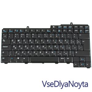 Клавіатура для ноутбука DELL (Inspiron: 1300, B120, B130, Latitude: 120L), rus, black