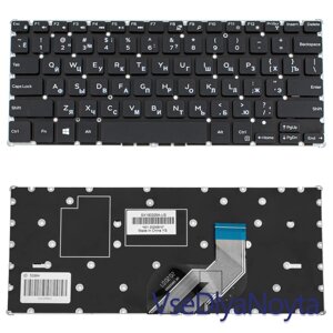 Клавіатура для ноутбука DELL (Inspiron: 3162 series) rus, black, без фрейму