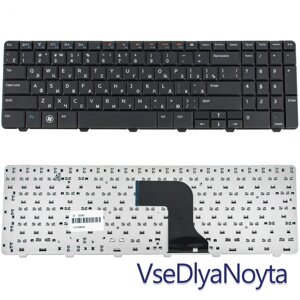 Клавіатура для ноутбука DELL (Inspiron: N5010, M5010), rus, black