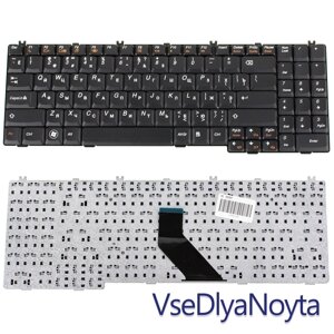 Клавіатура для ноутбука LENOVO (G550, G555, B550, B560, V560) rus, black