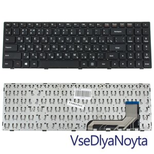 Клавіатура для ноутбука LENOVO (IdeaPad 100-15IBY) rus, black