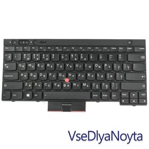 Клавіатура для ноутбука LENOVO (Thinkpad: T430, T430i, T430S, T530, T530I, X230, X230i, X230S) rus, black