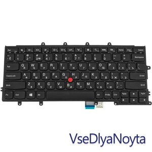 Клавіатура для ноутбука LENOVO (ThinkPad: X240, X240S, X240i, X250) rus, black