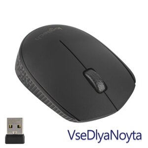 Миша Logitech Wireless Mouse B170, 1000dpi, Black, USB (910-004798)