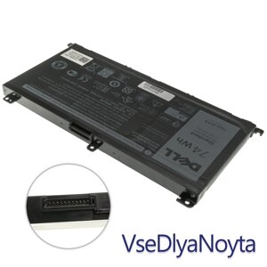 Оригінальна батарея для ноутбука Dell 357F9 (Inspiron 15 7559, 15 7566, 15 7567) 11.1V 74Wh Black
