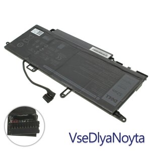 Оригінальна батарея для ноутбука DELL NF2MW (Latitude 9410) 7.6 V 6500 mAh 52 Wh Black (7146W)