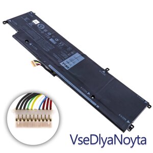 Оригінальна батарея для ноутбука Dell XCNR3 (Latitude core 7370) 7.6 V 4250 mAh 34Wh Black