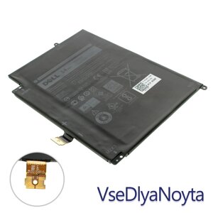 Оригінальна батарея для ноутбука DELL YX0XH (Latitude E7285) 7.6 V 4250 mAh 34Wh Black (WYCVV)