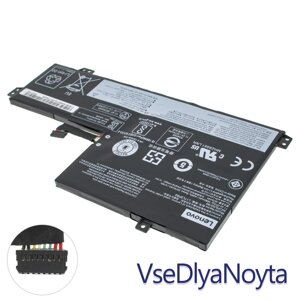 Оригінальна батарея для ноутбука LENOVO L17L3PB0 (Chromebook 100e, 300e, 500e) 11.4V 3685mAh 42Wh Black