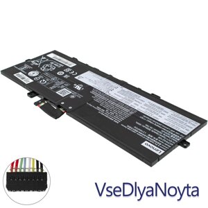 Оригінальна батарея для ноутбука LENOVO L21B4PD0 (ThinkBook 13s G4 IAP) 15.52V308mAh 56Wh Black