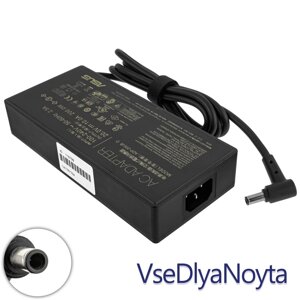 Оригінальний блок живлення для ноутбука ASUS 20 V, 10 A, 200 W, 6.0*3.7 мм-PIN, black, RECTANGULAR