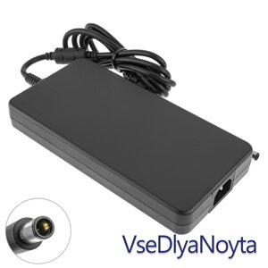 Оригінальний блок живлення для ноутбука DELL 19.5 V, 12.3 A, 240 W, 7.4*5.0-PIN, SLIM, black, rectangular