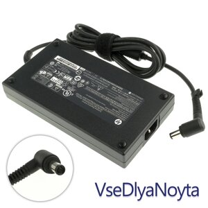 Оригінальний блок живлення для ноутбука HP 19.5 V, 10.3 A, 200 W, 7.4*5.0-PIN, black (608431-001) (без кабелю!