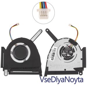 Оригінальний вентилятор для ноутбука ASUS TUF dash F15 FX517ZC, FX517ZE (CPU FAN) (13NR0950P01011) (кулер)