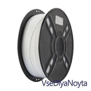 PETG ПЕТГ пластик для 3D принтера, білий, філамент, 1,75 мм, 1 кг, APCVO