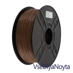 PETG ПЕТГ пластик для 3D принтера, коричневий, філамент, 1,75 мм, 1 кг, APCVO