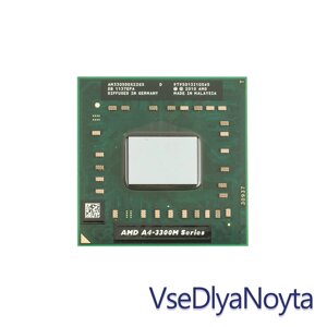 Процесор AMD A4-3305M (liano, dual core, 1.9-2.5ghz, 1mb L2, TDP 35 W, radeon HD6480G, socket FS1) для