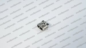 Роз'єм miniUSB MIJ005 для планшета, телефона (5 pin, 4 fixed foot)