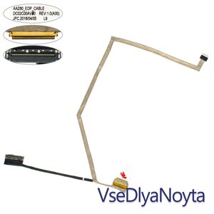 Шлейф матриці для ноутбука Dell (Latitude: E7470 P61G) LED (DC02C00AV10)