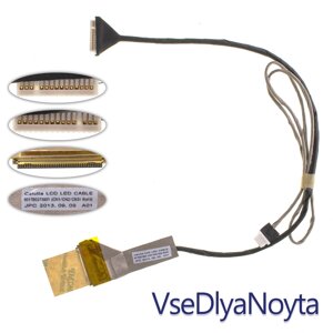 Шлейф матриці для ноутбука toshiba (C600D, C630, C640, L600, L600D, L640, L645), LED, ver. 2 (6017B0273901)