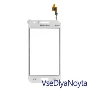 Тачскрин для Samsung J100H/DS Galaxy J1, white, оригінал