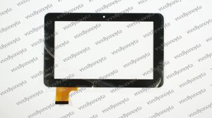 Тачскрин (сенсорне скло) для китайський планшетів, 7", чорний (70022A0)