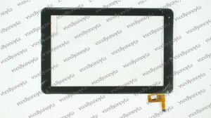 Тачскрин (сенсорне скло) для Prestigio MultiPad PMP5101C QUAD, 101072-01A-V1 CTP101072-01 V2, 10", розмір