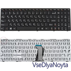 Уцінка! Клавіатура для ноутбука LENOVO (B570, B575, B580, B590, V570, V575, V580, Z570, Z575) нчer, black,