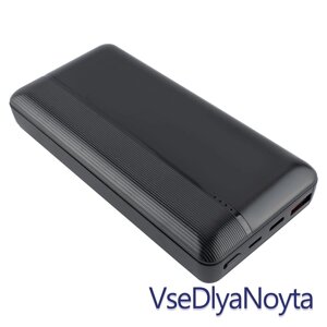 Універсальна мобільна батарея Mibrand PB317 20000 mAh PD20 Black (Bulk) (OEM)