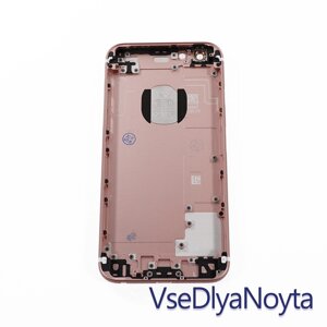 Задня кришка для Apple iPhone 6S, rose gold, оригінал