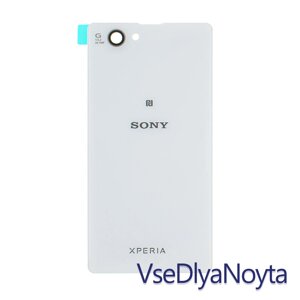 Задня кришка для Sony Xperia Z1 Compact Mini, D5503, white