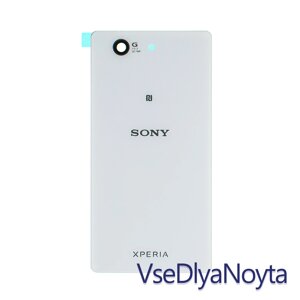 Задня кришка для Sony Xperia Z3 Compact Mini, D5803, D5833, white