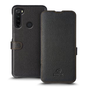 Чохол книжка Stenk Premium для Xiaomi Redmi Note 8 (2021) Чорний (69905)