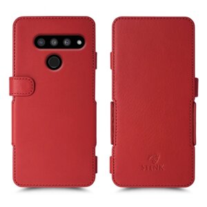 Чохол книжка Stenk Prime для LG V50 ThinQ Червоний (69030)