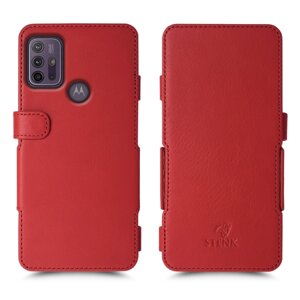 Чохол книжка Stenk Prime для Motorola Moto G10 Червоний (70054)