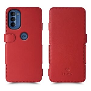 Чохол книжка Stenk Prime для Motorola Moto G41 Червоний (71498)