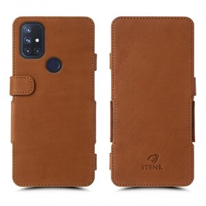 Чохол книжка Stenk Prime для OnePlus Nord N10 Camel (68143)