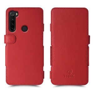 Чохол книжка Stenk Prime для Xiaomi Redmi Note 8 (2021) Червоний (70049)