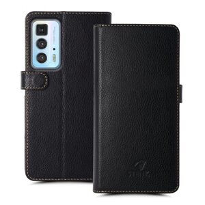 Чохол книжка Stenk Wallet для Motorola Edge 20 Pro Чорний (71278)