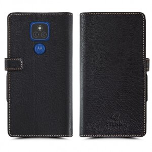 Чохол книжка Stenk Wallet для Motorola Moto E7 Plus Чорний (67260)