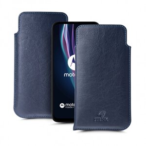 Футляр Stenk Elegance для Motorola One Fusion Plus Синій (65968)