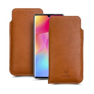 Футляр Stenk Elegance для Xiaomi Mi Note 10 Lite Camel (67939)