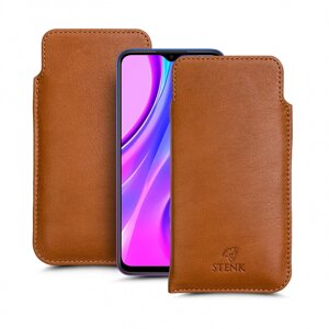 Футляр Stenk Elegance для Xiaomi Redmi 9 Camel (66073)