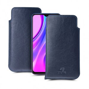 Футляр Stenk Elegance для Xiaomi Redmi 9 Синій (66004)