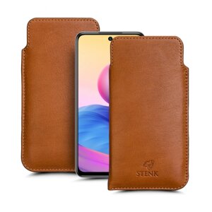 Футляр Stenk Elegance для Xiaomi Redmi Note 10 5G Camel (69936)