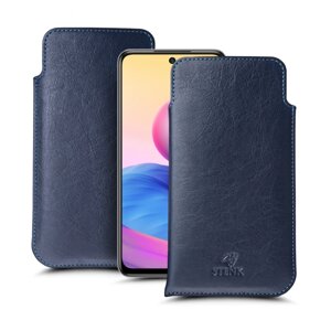 Футляр Stenk Elegance для Xiaomi Redmi Note 10 5G Синій (69968)